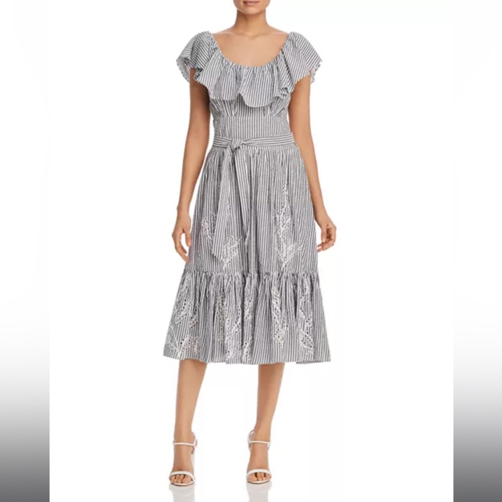 New Tory Burch
Eyelet Seersucker Dress